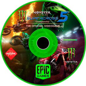 Monster Energy Supercross 5: The Official Videogame - Disc Image