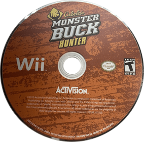 Cabela's Monster Buck Hunter - Disc Image