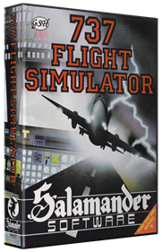 737 Flight Simulator - Box - 3D Image