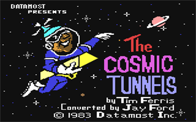 Cosmic Tunnels - Screenshot - Game Title Image