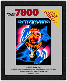 Winter Games - Cart - Front Image