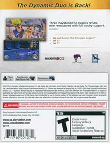 Jak and Daxter Collection - Box - Back Image