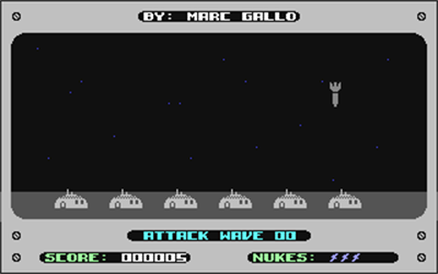 Missile Attack - Screenshot - Gameplay Image