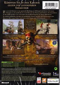 Pirates of the Caribbean - Box - Back Image
