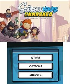 Scribblenauts Unmasked: A DC Comics Adventure - Screenshot - Game Title Image