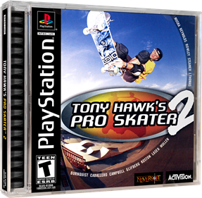 Tony Hawk's Pro Skater 2 - Box - 3D Image