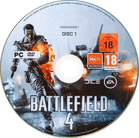 Battlefield 4 - Disc Image