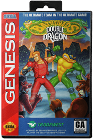 Battletoads / Double Dragon - Box - Front - Reconstructed Image