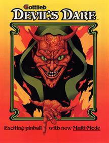Devil's Dare - Advertisement Flyer - Front Image