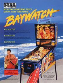 Baywatch - Advertisement Flyer - Front Image