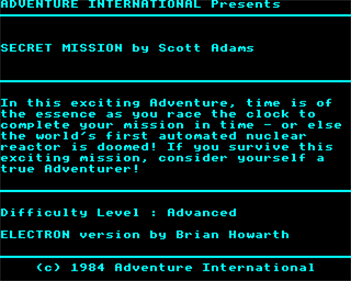 Secret Mission - Screenshot - Gameplay Image