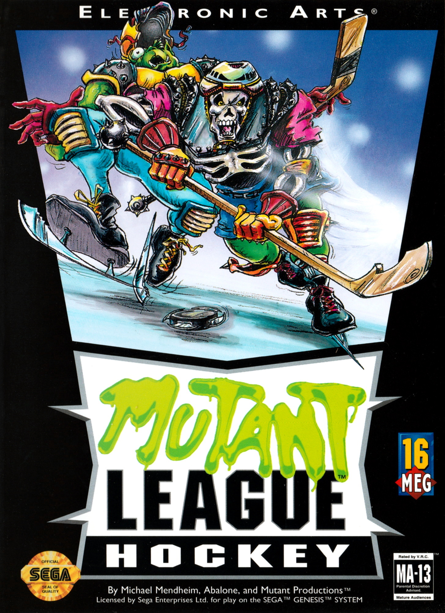 Mutant League Hockey Images - LaunchBox Games Database