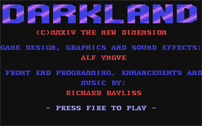 Darkland - Screenshot - Game Title Image