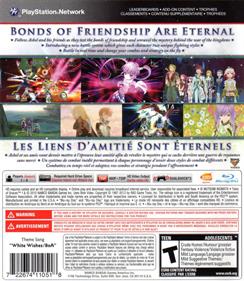 Tales of Graces f - Box - Back Image
