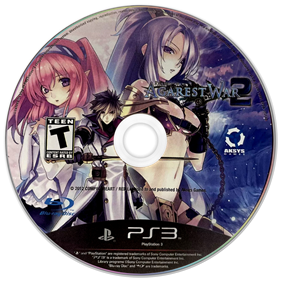 Record of Agarest War 2 - Disc Image