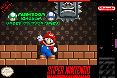 Mushroom Kingdom: Under Crimson Skies - Fanart - Box - Front Image