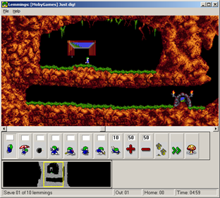 Lemmings for Windows - Screenshot - Gameplay Image