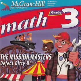 Math Grade 3: The Mission Masters - Defeat Dirty D! - Box - Front Image