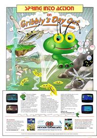 Gribbly's Day Out - Advertisement Flyer - Front Image