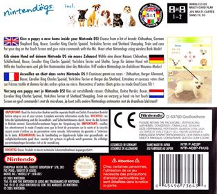 Nintendogs: Chihuahua & Friends - Box - Back Image