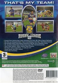 Rugby League 2 - Box - Back Image