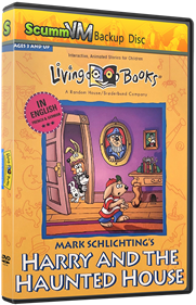 Living Books: Harry and the Haunted House - Box - 3D Image
