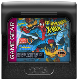 Spider-Man and the X-Men: Arcade's Revenge - Fanart - Cart - Front