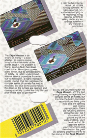 Zaga Mission - Box - Back Image