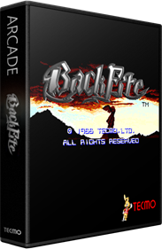 Back Fire - Box - 3D Image