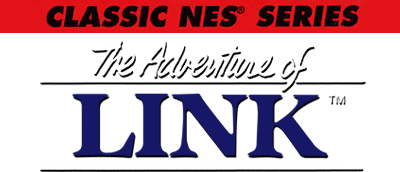 Classic NES Series: Zelda II: The Adventure of Link - Clear Logo Image