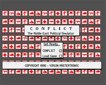 Conflict: The Middle East Simulation - Screenshot - Game Title Image