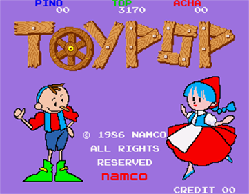 Toypop - Screenshot - Game Title Image