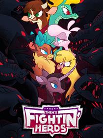 Them's Fightin' Herds - Fanart - Box - Front Image