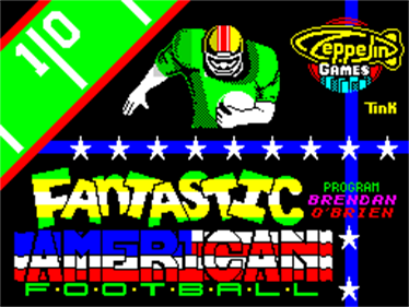 Fantastic American Football - Screenshot - Game Title Image