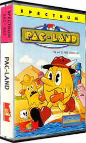 Pac-Land - Box - 3D Image