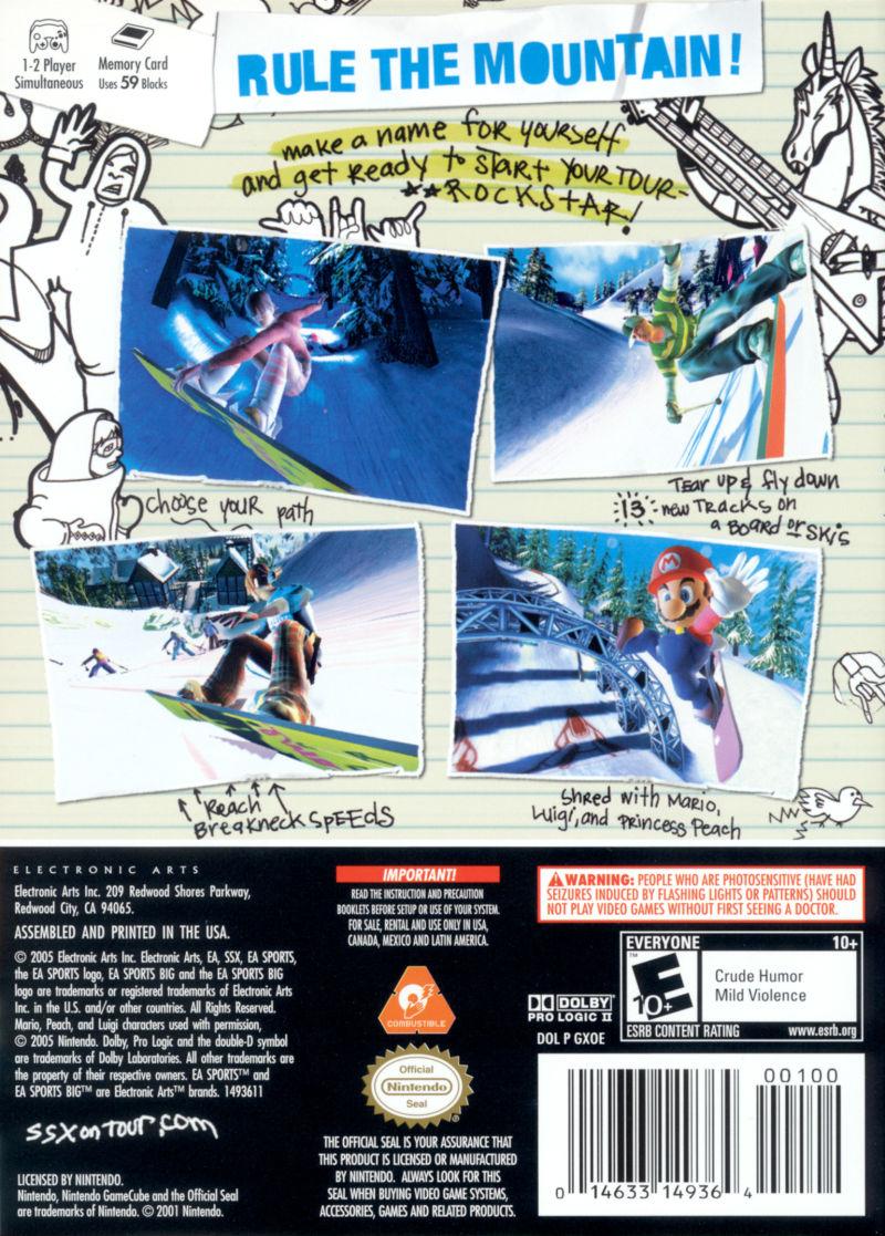 Ssx On Tour Images Launchbox Games Database 