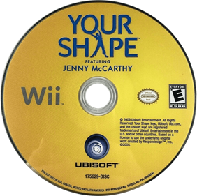 Your Shape Featuring Jenny McCarthy - Disc Image