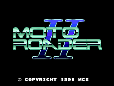 Moto Roader II - Screenshot - Game Title Image
