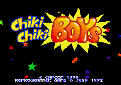 Chiki Chiki Boys - Screenshot - Game Title Image