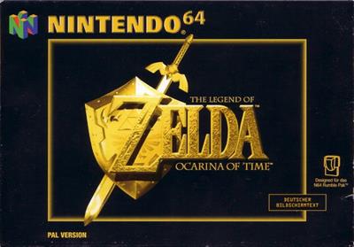 The Legend of Zelda: Ocarina of Time - Box - Front Image