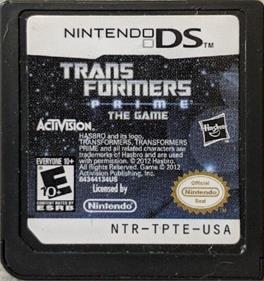 Transformers Prime: The Game - Cart - Front Image