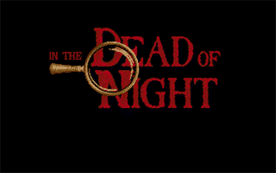 In the Dead of Night - Screenshot - Game Title Image
