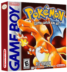 Pokémon Red Version - Box - 3D Image
