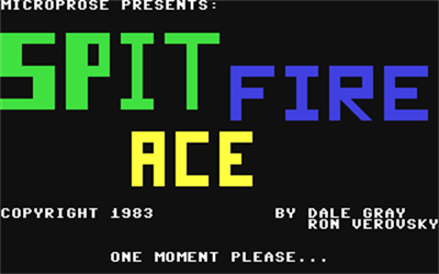 Spitfire Ace - Screenshot - Game Title Image