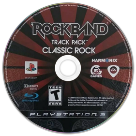 Rock Band: Track Pack: Classic Rock - Disc Image