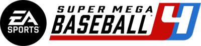 Super Mega Baseball 4 - Clear Logo Image