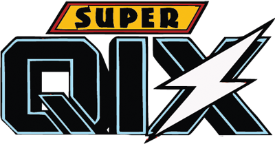 Super Qix - Clear Logo Image