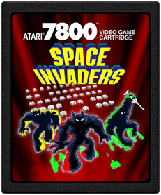 Space Invaders - Cart - Front