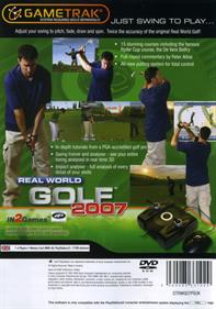 Real World Golf 2007 - Box - Back Image