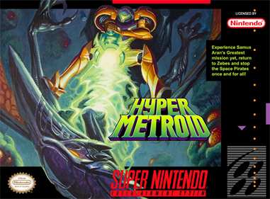 Hyper Metroid - Fanart - Box - Front Image